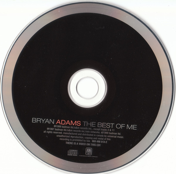 Bryan Adams - The Best Of Me (CD, Comp) (Mint (M)) - Image 3