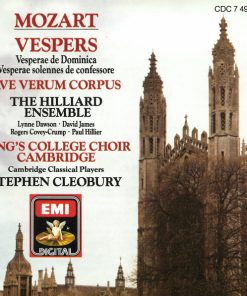 Mozart* – The Hilliard Ensemble, King's College Choir Cambridge*, Cambridge Classical Players, Stephen Cleobury - Vespers (CD, Album) (Near Mint (NM or M-))