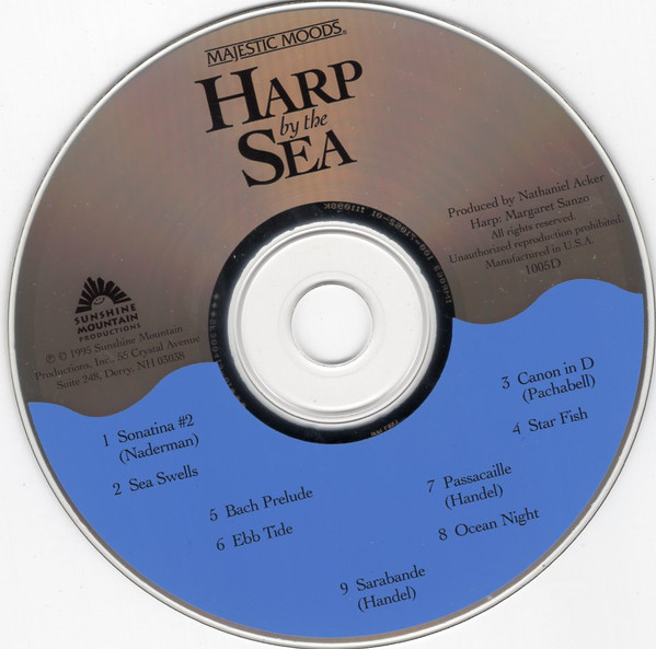 Margaret Sanzo - Harp By The Sea (CD, Album) (Near Mint (NM or M-)) - Image 2