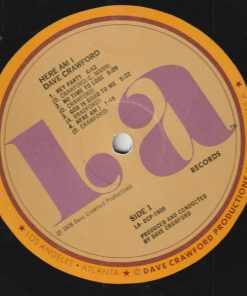 Dave Crawford - Here Am I (LP, Album, RE, Rai) (Very Good Plus (VG+))