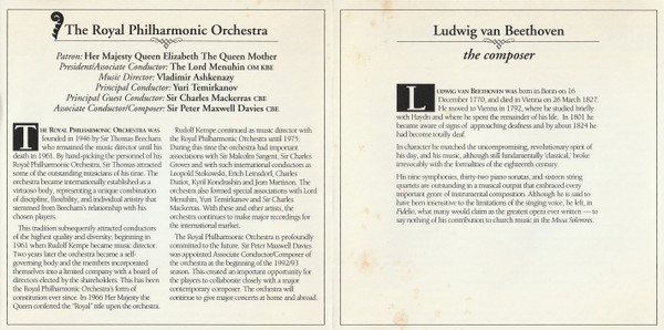 Ludwig van Beethoven, Royal Philharmonic Orchestra Conducted By Mark Ermler - Symphony No.6 In F Major, Opus 68 'The Pastoral' / Overture: Egmont, Opus 84 (CD) (Near Mint (NM or M-)) - Image 3