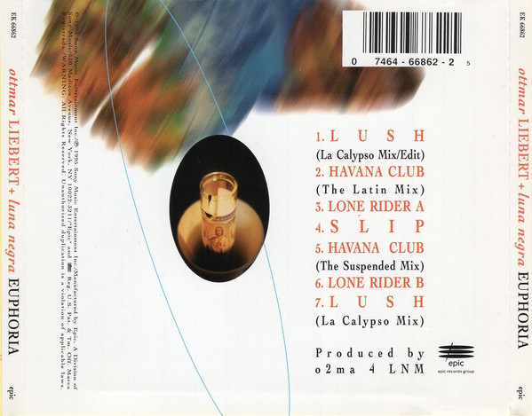 Ottmar Liebert + Luna Negra* - Euphoria (CD) (Near Mint (NM or M-)) - Image 5