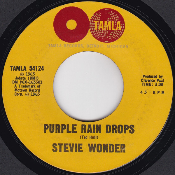 Stevie Wonder - Uptight (Everything's Alright) (7", Styrene, Mon) (Near Mint (NM or M-)) - Image 2