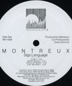 Montreux - Sign Language (LP, Album, All) (Mint (M)) - Image 4