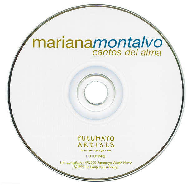 Mariana Montalvo - Cantos Del Alma (CD, Album) (Near Mint (NM or M-)) - Image 3