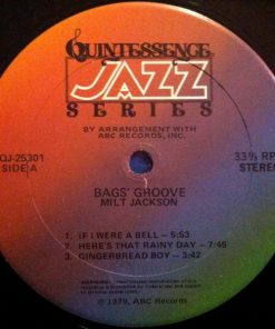 Milt Jackson - Bags' Groove (LP, Comp) (Mint (M)) - Image 3