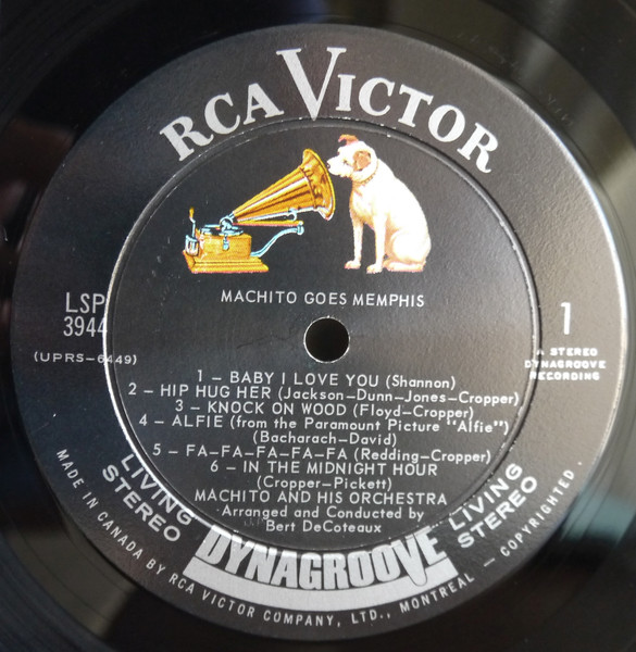 Machito - Machito Goes Memphis (LP, Album) (Very Good (VG)) - Image 3
