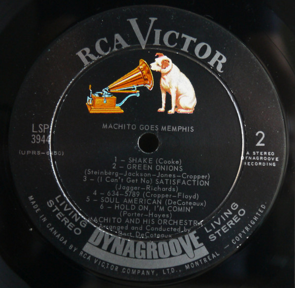 Machito - Machito Goes Memphis (LP, Album) (Very Good (VG)) - Image 4