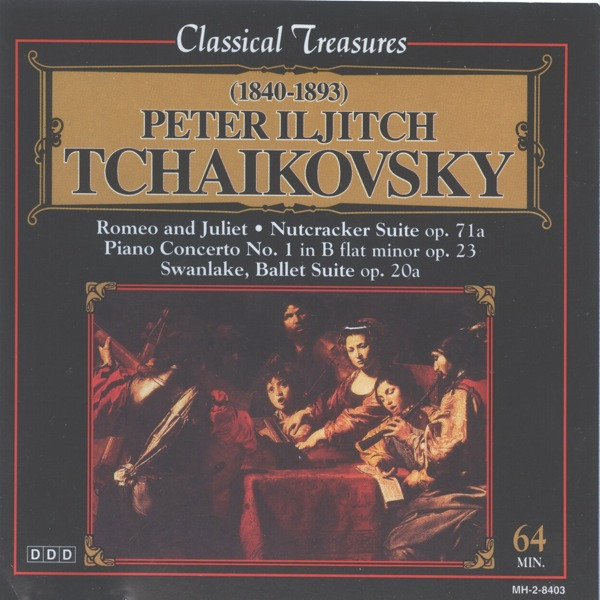 Pyotr Ilyich Tchaikovsky - Romeo And Juliet • Nutcracker Suite Op. 71a • Piano Concerto No. 1 In B Flat Minor Op. 23 • Swanlake, Ballet Suite Op. 20a (CD, Comp) (Mint (M))