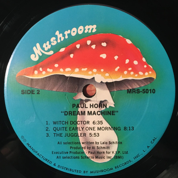 Paul Horn - Dream Machine (LP, Album, PRC) (Very Good Plus (VG+)) - Image 4