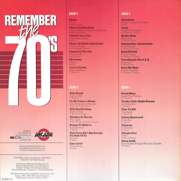 Various - Remember The 70's Volume 5 (2xLP, Comp, Gat) (Mint (M)) - Image 3