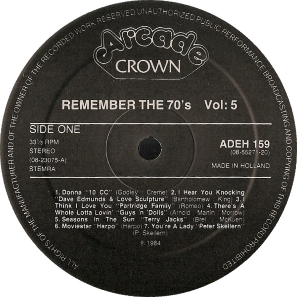 Various - Remember The 70's Volume 5 (2xLP, Comp, Gat) (Mint (M)) - Image 4