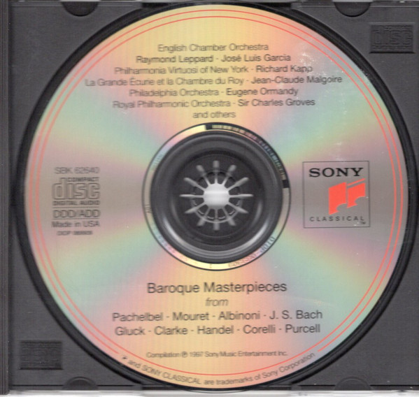 Various - Baroque Masterpieces (CD, Comp, RM) (Near Mint (NM or M-)) - Image 3