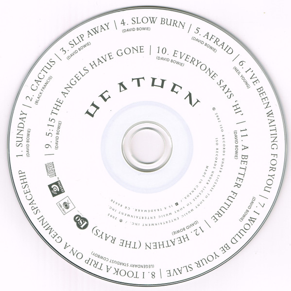David Bowie - Heathen (CD, Album, Enh) (Mint (M)) - Image 3