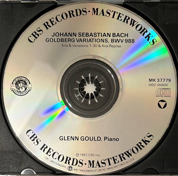 Bach* - Glenn Gould - The Goldberg Variations (CD, Album, RE) (Near Mint (NM or M-)) - Image 3