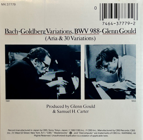 Bach* - Glenn Gould - The Goldberg Variations (CD, Album, RE) (Near Mint (NM or M-)) - Image 5