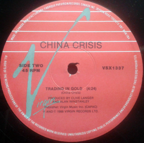 China Crisis - Arizona Sky (12") (Mint (M)) - Image 5