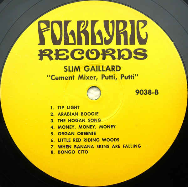Slim Gaillard - Cement Mixer Put-Ti Put-Ti (LP, Album, Comp) (Very Good Plus (VG+)) - Image 4