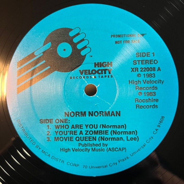 Norm Norman - Norm Norman (12", MiniAlbum) (Mint (M)) - Image 3