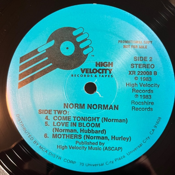 Norm Norman - Norm Norman (12", MiniAlbum) (Mint (M)) - Image 4
