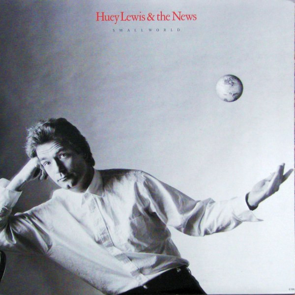 Huey Lewis & The News - Small World (LP, Album) (Mint (M))