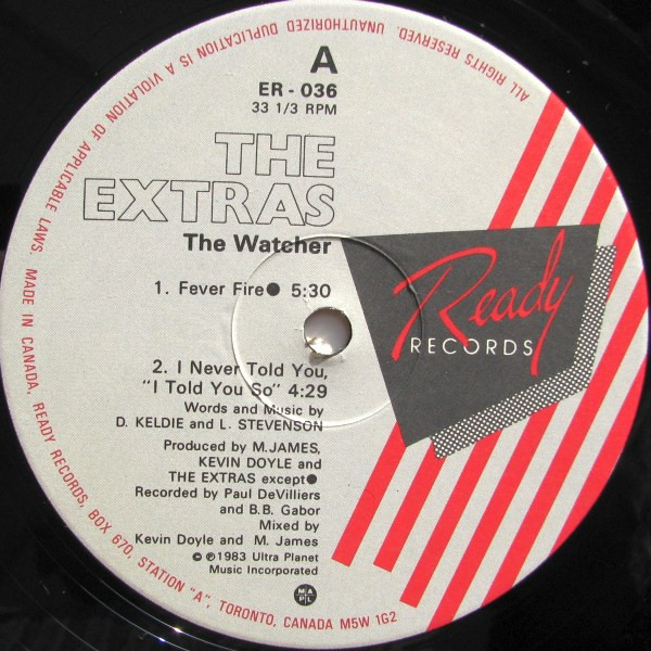 The Extras - The Watcher (12", MiniAlbum) (Mint (M)) - Image 3