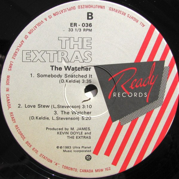 The Extras - The Watcher (12", MiniAlbum) (Mint (M)) - Image 4