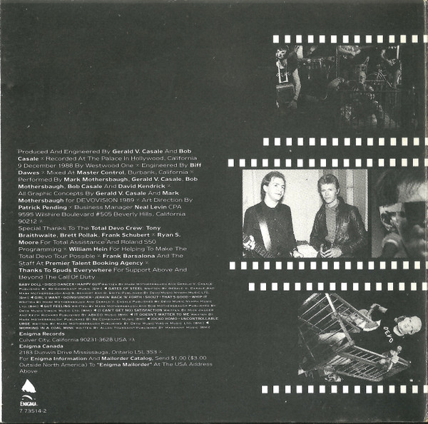 Devo - Now It Can Be Told, Devo At The Palace 12/9/88 (CD, Album) (Near Mint (NM or M-)) - Image 5