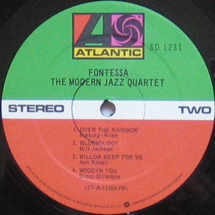 The Modern Jazz Quartet - Fontessa (LP, Album, RP) (Very Good Plus (VG+)) - Image 4