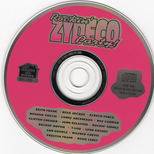 Various - Rockin' Zydeco Party! (CD, Comp) (Near Mint (NM or M-)) - Image 2