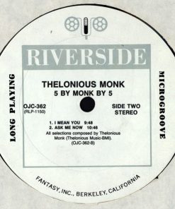 The Thelonious Monk Quintet - 5 By Monk By 5 (LP, Album, RE, RM) (Near Mint (NM or M-)) - Image 4