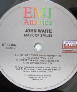 John Waite - Mask Of Smiles (LP, Album) (Mint (M)) - Image 4