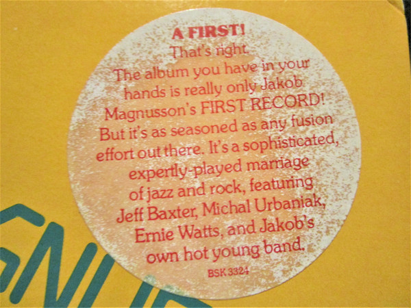 Jakob Magnusson* - Special Treatment (LP, Album, Los) (Very Good Plus (VG+)) - Image 3
