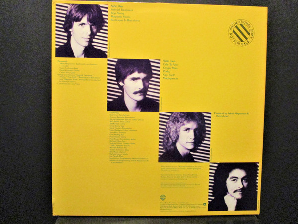 Jakob Magnusson* - Special Treatment (LP, Album, Los) (Very Good Plus (VG+)) - Image 4