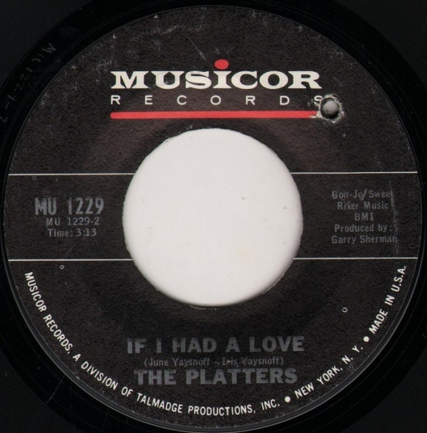 The Platters - With This Ring (7") (Very Good Plus (VG+)) - Image 2
