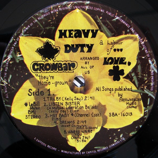 Crowbar (3) - Heavy Duty (LP, Album) (Mint (M)) - Image 3