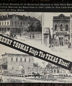 Henry Thomas - Sings The Texas Blues 1927-28 (LP, Comp, RP) (Very Good (VG))