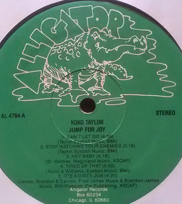 Koko Taylor - Jump For Joy (LP) (Very Good Plus (VG+)) - Image 3