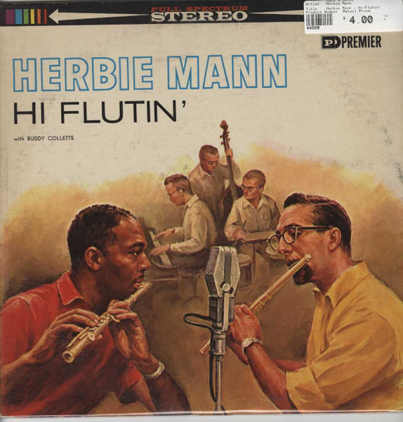 Herbie Mann - Hi-Flutin' (LP, Album, RE) (Very Good Plus (VG+))