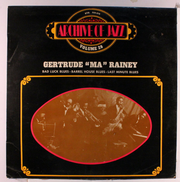 Gertrude "Ma" Rainey* - Archive Of Jazz Volume 28 (LP, Comp, RE) (Very Good Plus (VG+))