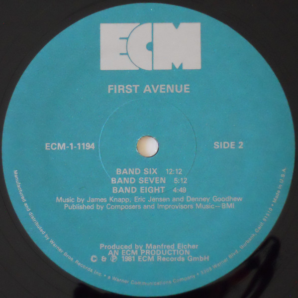 First Avenue (2) - First Avenue (LP, Album) (Near Mint (NM or M-)) - Image 4