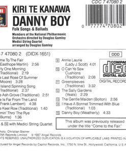 Alternative view of Kiri Te Kanawa - Danny Boy (CD, RE) (Near Mint (NM or M-))