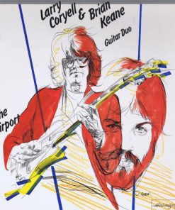 Larry Coryell And Brian Keane - At The Airport - Guitar Duo (LP, Album) (Very Good Plus (VG+))