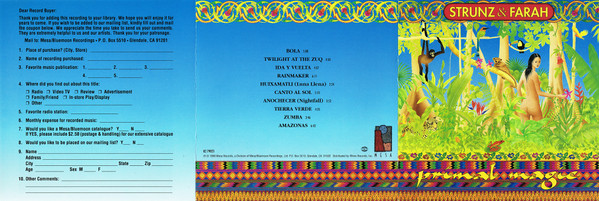 Strunz & Farah - Primal Magic (CD, Album) (Near Mint (NM or M-)) - Image 2
