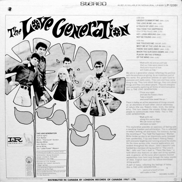The Love Generation (2) - The Love Generation (LP, Album) (Very Good Plus (VG+)) - Image 2