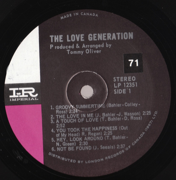 The Love Generation (2) - The Love Generation (LP, Album) (Very Good Plus (VG+)) - Image 5