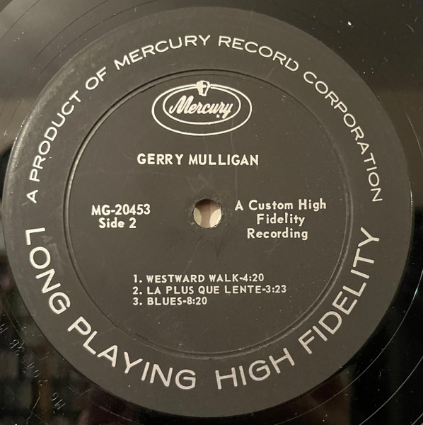 Gerry Mulligan - A Profile Of Gerry Mulligan (LP, Album, Mono, RE) (Near Mint (NM or M-)) - Image 3