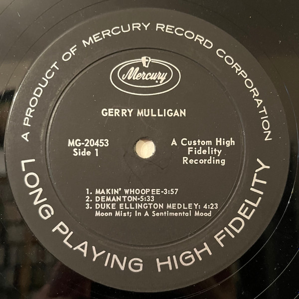 Gerry Mulligan - A Profile Of Gerry Mulligan (LP, Album, Mono, RE) (Near Mint (NM or M-)) - Image 5