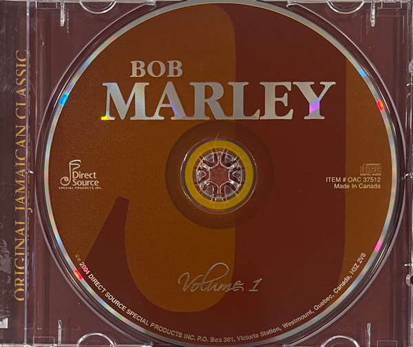 Bob Marley - Vol. 1 (CD, Comp) (Mint (M)) - Image 4
