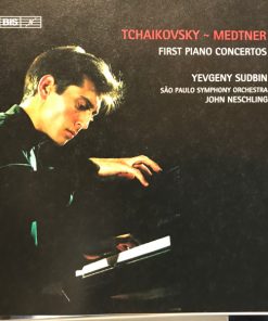 Pyotr Ilyich Tchaikovsky ~ Nikolai Medtner - Yevgeny Sudbin, Orquestra Sinfônica Do Estado De São Paulo, John Neschling - First Piano Concertos (CD, Club) (Mint (M))